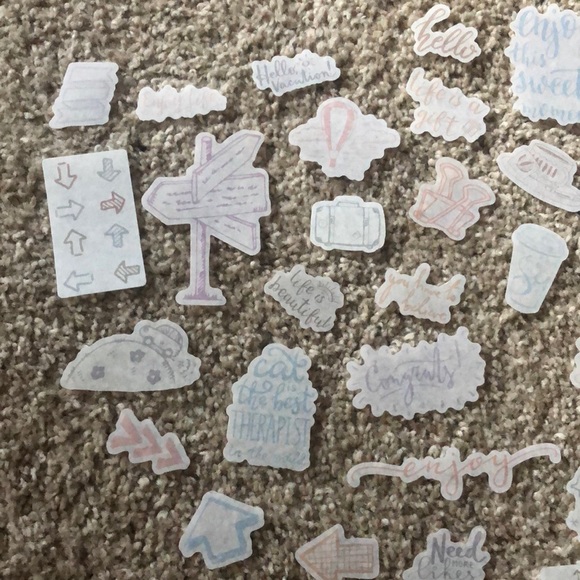 Random Planner Mini Sticker Pack - Picture 2 of 3